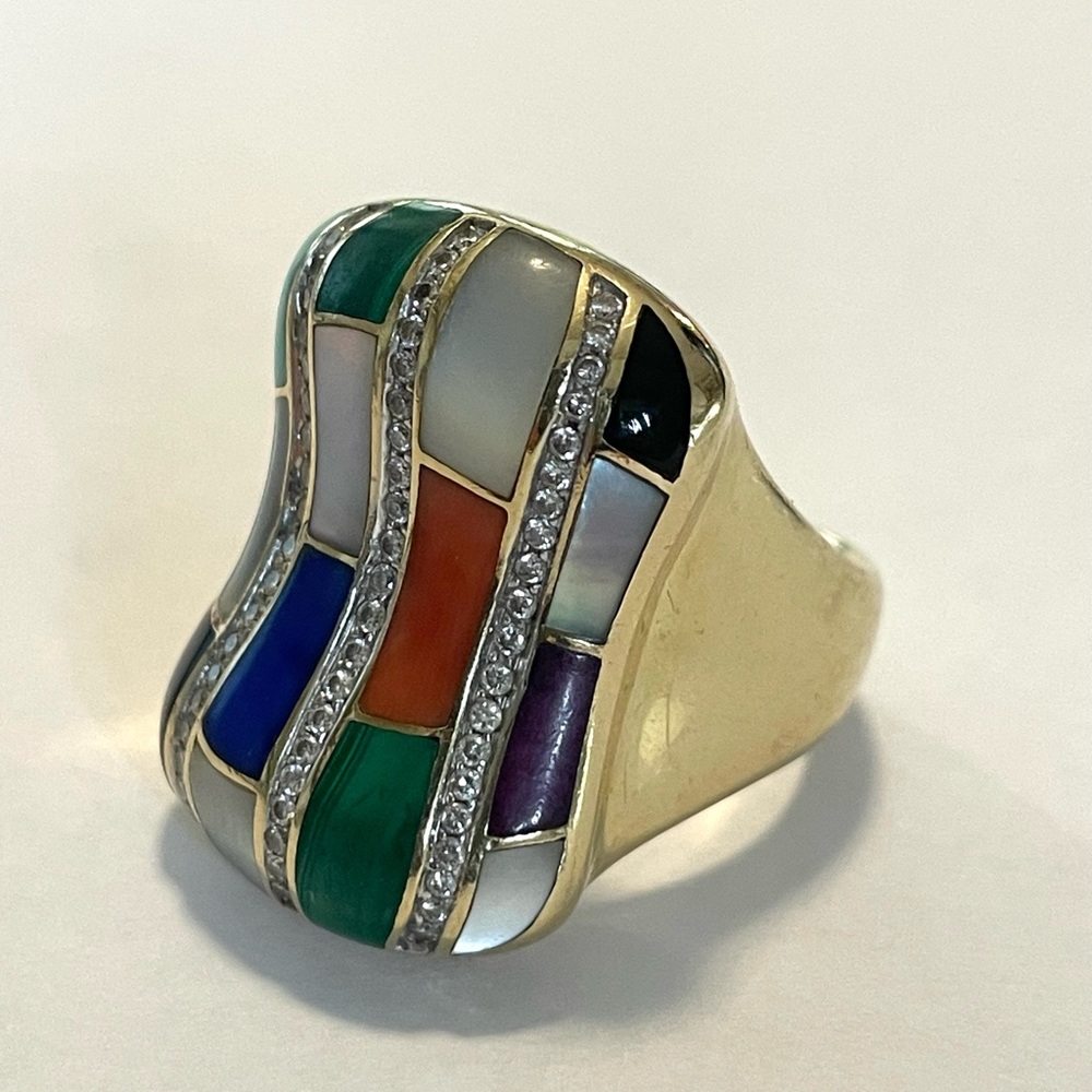 14k Gold Asch Grossbardt Ring / Vintage